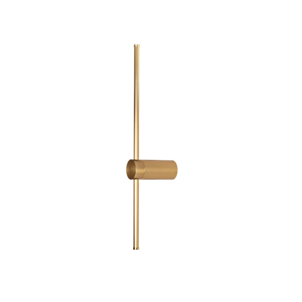Applique loft minimal ottone lineare LED 9W Maxlight Spirit