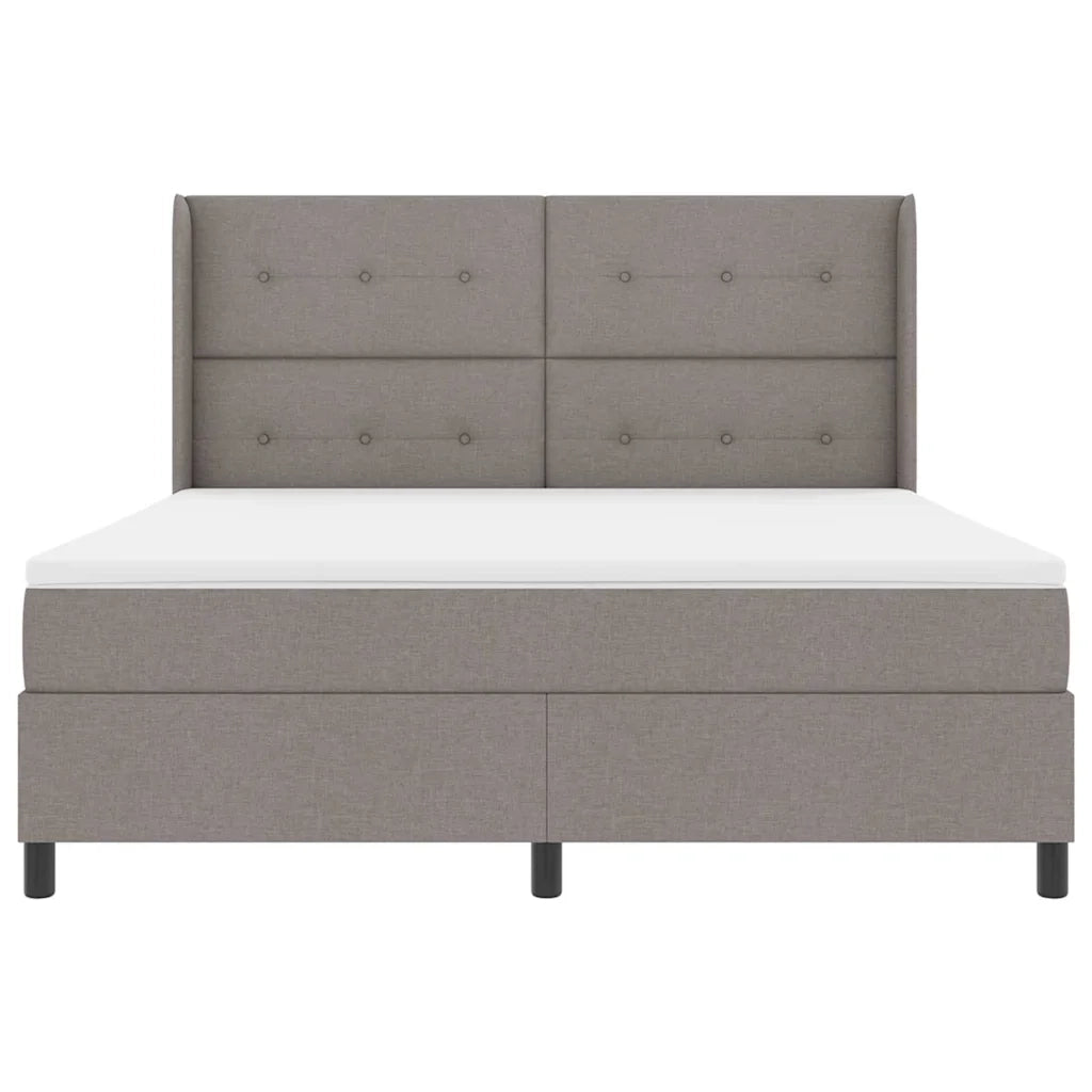 Letto a Sorgente LED con materasso Talpa 180 x 200 cm Tessuto 3343522