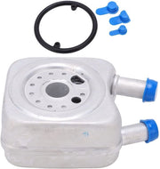 Olio raffreddante per motori professionale di sostituzione - raffreddatore di olio turbo - metallo - OEM 078117021A - adatto per A4/A6/TT - accessori motoristici - raffreddatore di olio