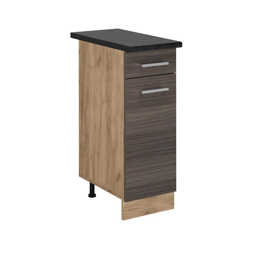 Vicco Mobiletto base per cucina Grigio nobile 30 cm , PL Antracite