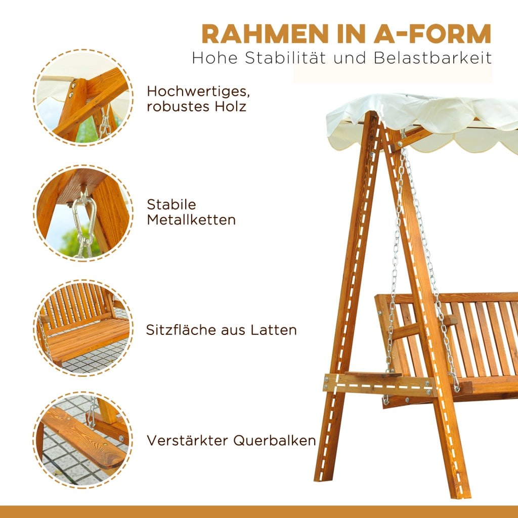 ¨¦tabli ¨¤ bascule biplace en m¨¦l¨¨ze id¨¦al pour le jardin et la terrasse