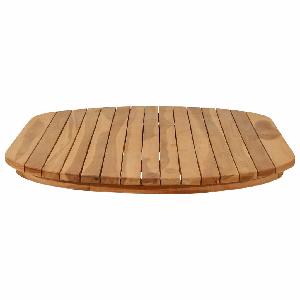 Piano del tavolo 110 x 55 x 3,5 cm Ovale Legno di teak solido 42033163