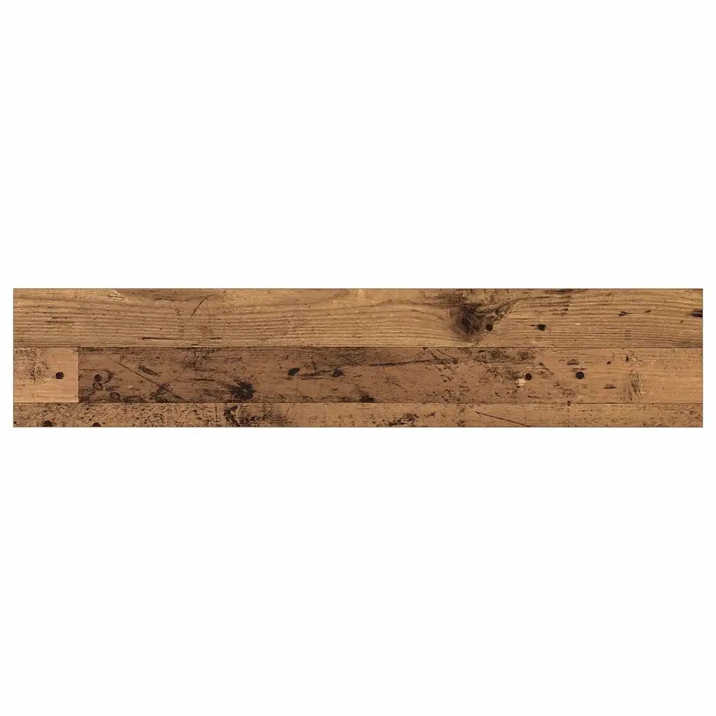 vidaXL Scaffale 4 pcs Marrone 100 x 20 x 1.5 cm Legno multistrato