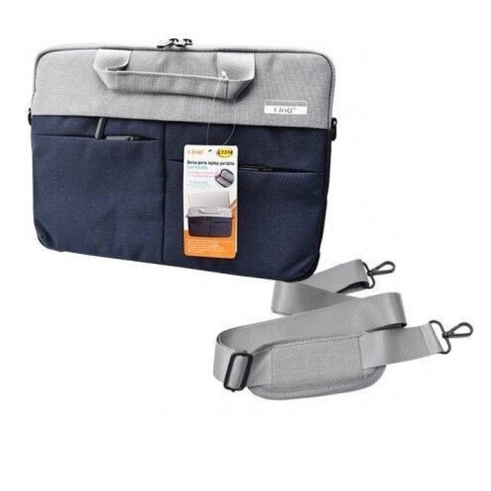 Trade Shop - Borsa Custodia Porta Computer Laptop Pc Notebook Portatile 13-14″ Tracolla L1314 -