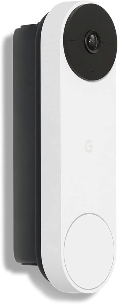GWX3T - Campanello Nest (batteria), senza fili, 960p, con videocamera Smart WiFi, solo movimento, neve, 1 pezzo (confezione da 1)
