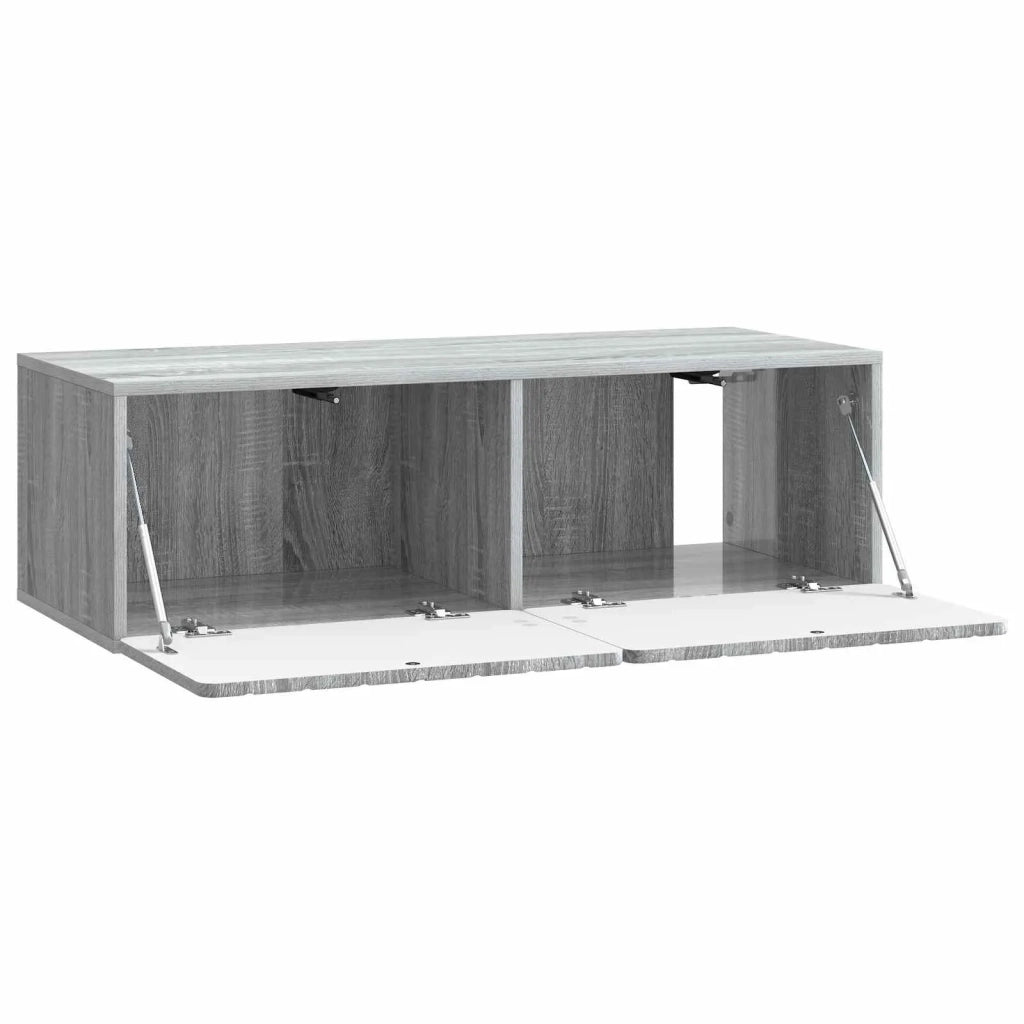 Mobile Porta TV da Muro Grigio Sonoma 98 x 41 x 30 cm