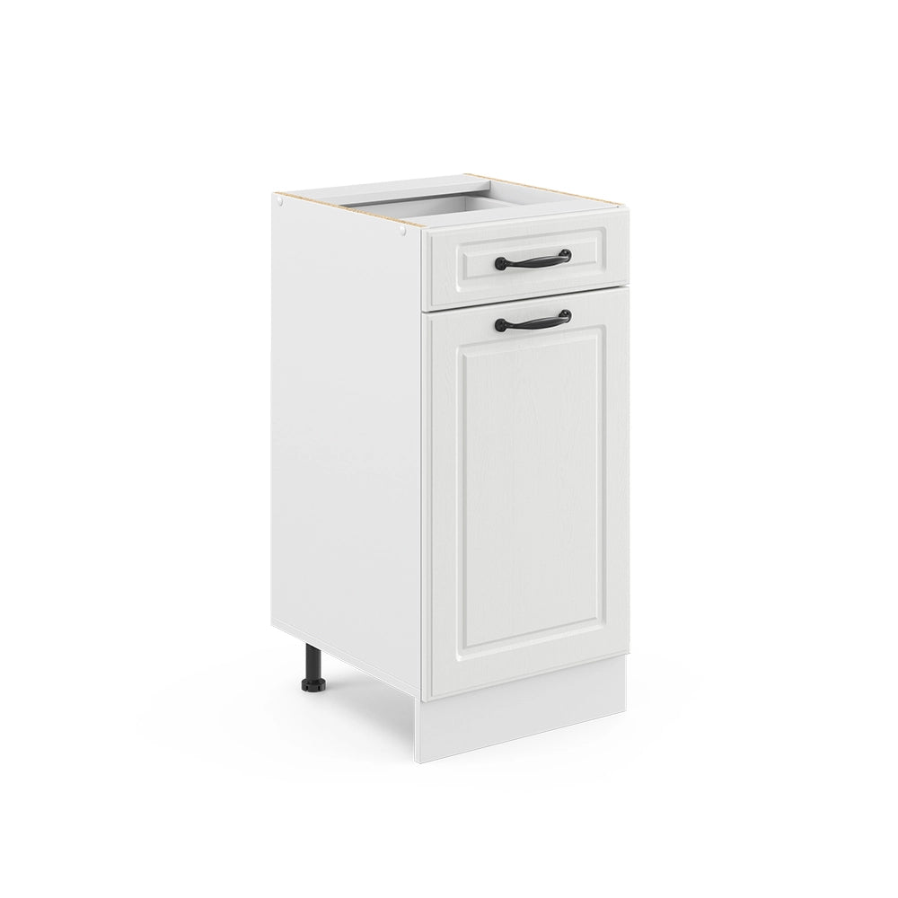 Vicco Frontale cucina Bianco casa di campagna 39.6 x 70.8 cm frontale del mobile per mobile base con cassetti