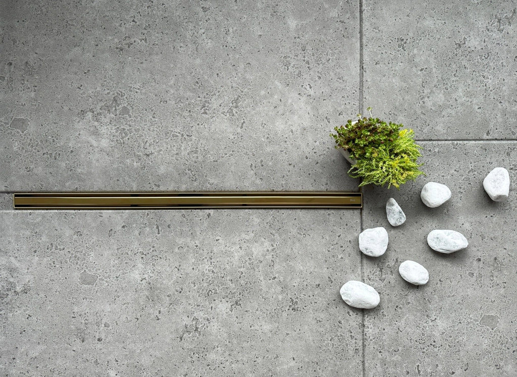 Scarico Lineare Rea Neox Slim Pro Gold 80