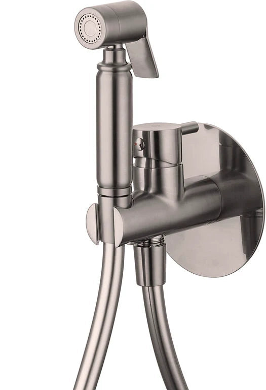 Rubinetto bidet da incasso Grifería Empotrable Bidé Nichel DUCHA.ES