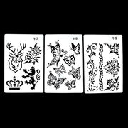 Schedario riutilizzabile 12 pezzi - Schede per diario/scrapbook - Materiale PET - 24,6 x 16 cm - Ambientalmente sostenibile - Scheda riutilizzabile