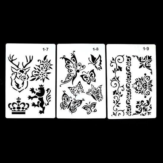 Schedario riutilizzabile 12 pezzi - Schede per diario/scrapbook - Materiale PET - 24,6 x 16 cm - Ambientalmente sostenibile - Scheda riutilizzabile