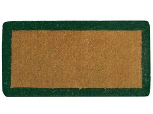 ZERBINO IMPERIALE A FASCIA VERDE SPESSORE MM.38  cm.60x120, spessore mm.38
