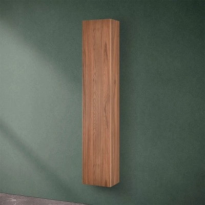 Pensile bagno sospeso cannettato H 150 cm noce canaletto  Bali
