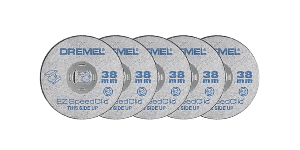 DREMEL® EZ SpeedClic 5 dischi da taglio per metallo. (SC456) - 2615S456JC