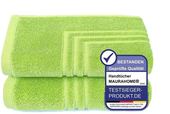 Pacco di 2 asciugamani per doccia, asciugamani in cotone 100%, 50x70cm, asciugamani per doccia in cotone, asciugamani per doccia con funzionalità anti-slip, asciugamani per doccia veloci da asciugatura.