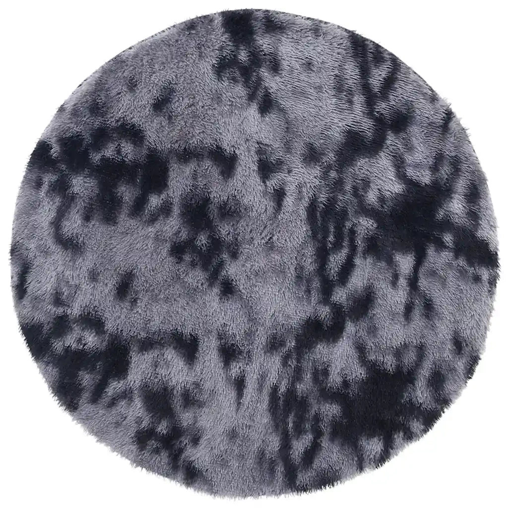 Tappeto del soggiorno | Tappeto Shaggy a Pelo Lungo NAVARRA Grigio Scuro 240x240 cm