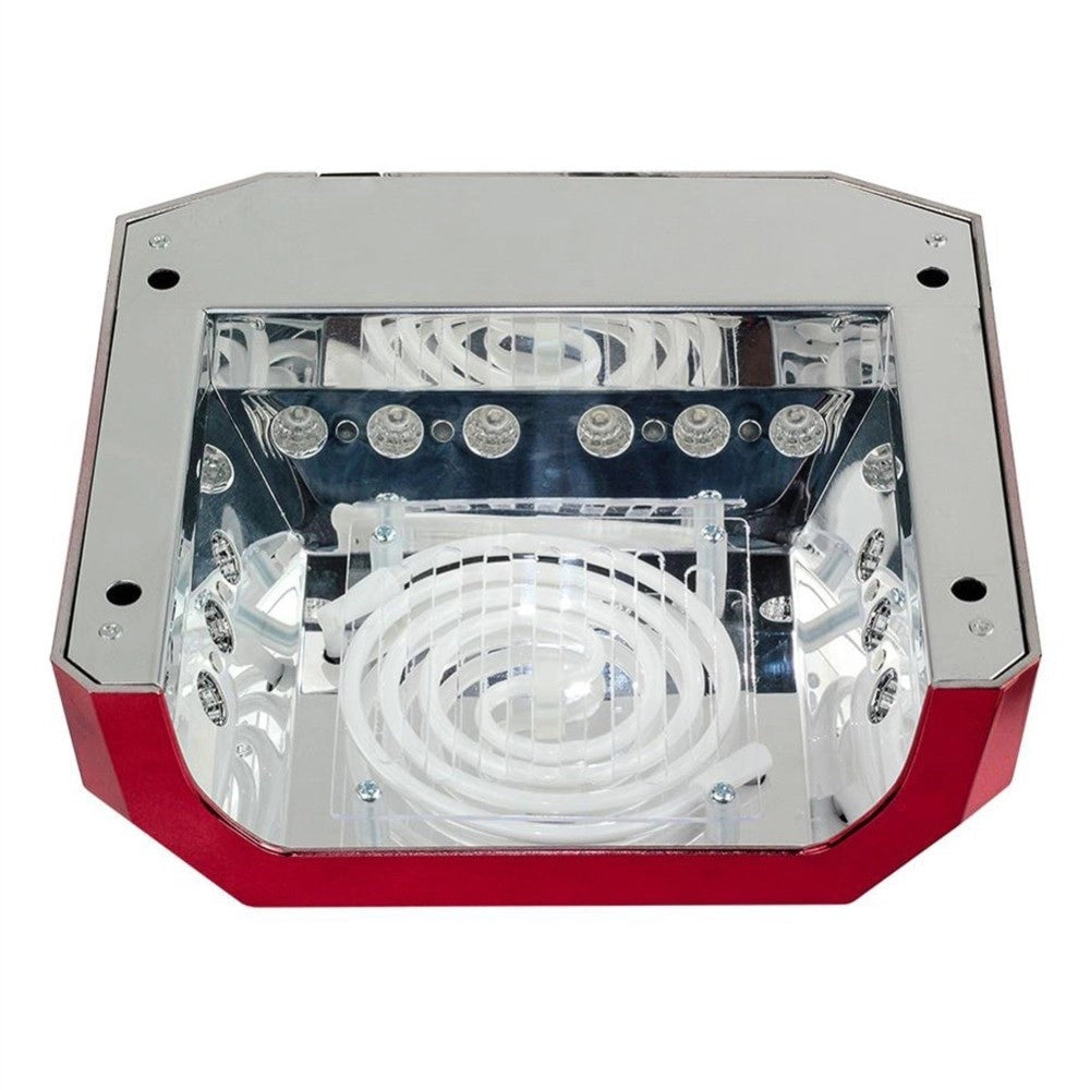 Trade Shop - Lampada Uv Led Ricostruzione Unghie Nail Art Timer 36w Diamante Tecnologia Ccfl -