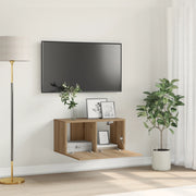 Set Mobile TV Rovere Artigianale Legno ingegnerizzato Mobile TV
