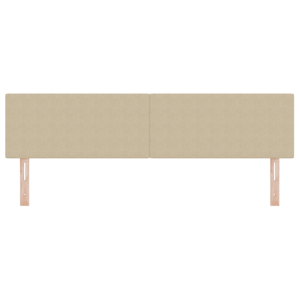 Testiera  Design Semplice Verde Chiaro Grigio 180 cm Tessuto in Velluto