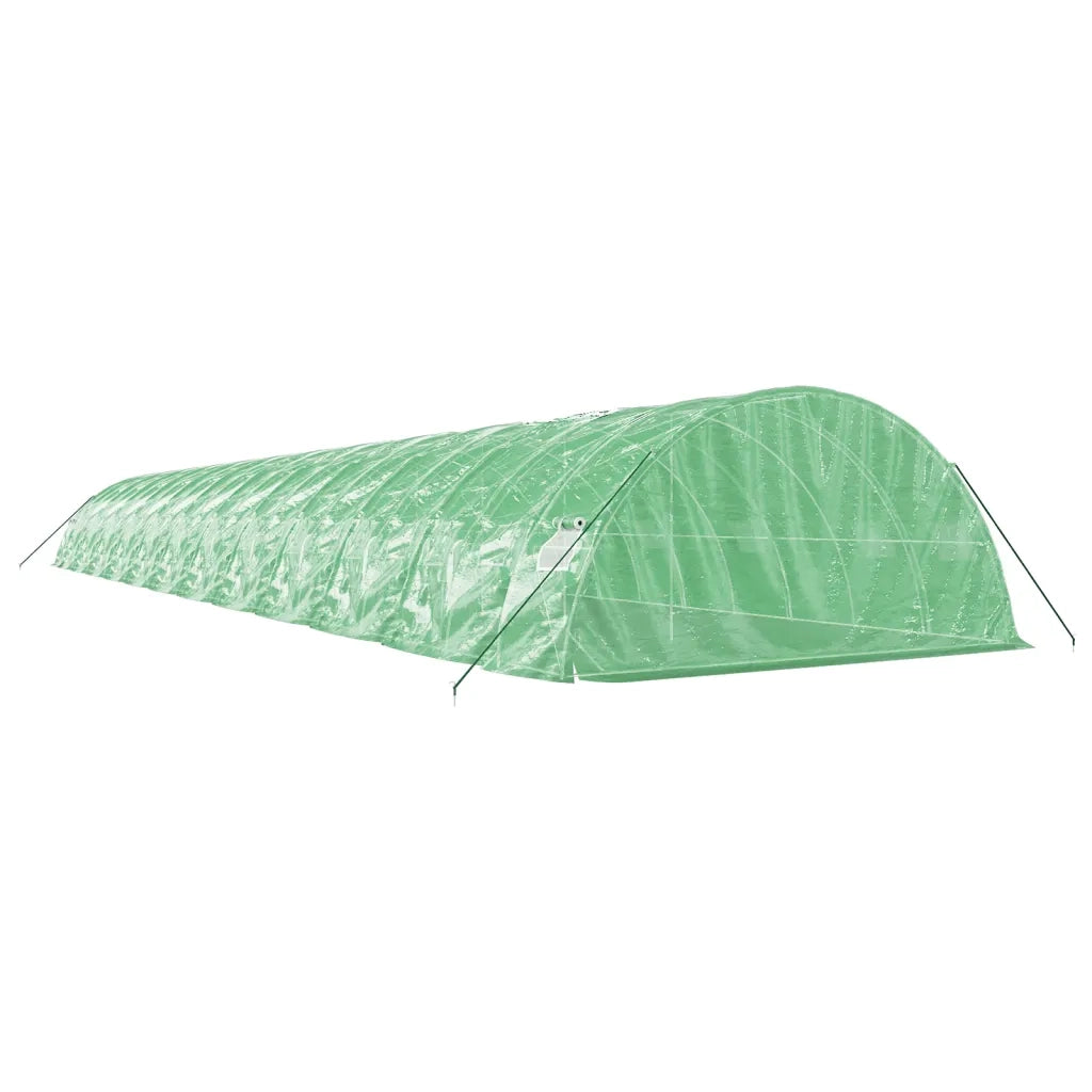 Serra con Telaio in Acciaio Verde 120 m² 24x5x2,3 m 3188093