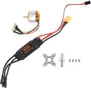 Controller ESC 40A Senza Freno - Diversi Funzionali di Sicurezza - Funzione di Sicurezza - Motori RC - Adatto per Drone/Elicottero - Prestazioni affidabili - Controller del Motore

Specifica tecnica: 40A