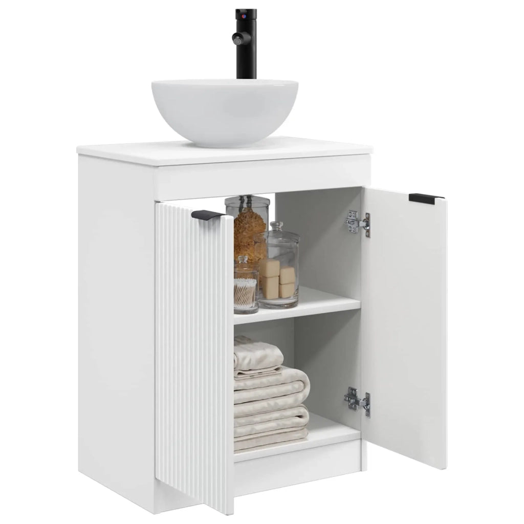 Mobile da bagno con lavabo Bianco 54 x 35 x 83 cm