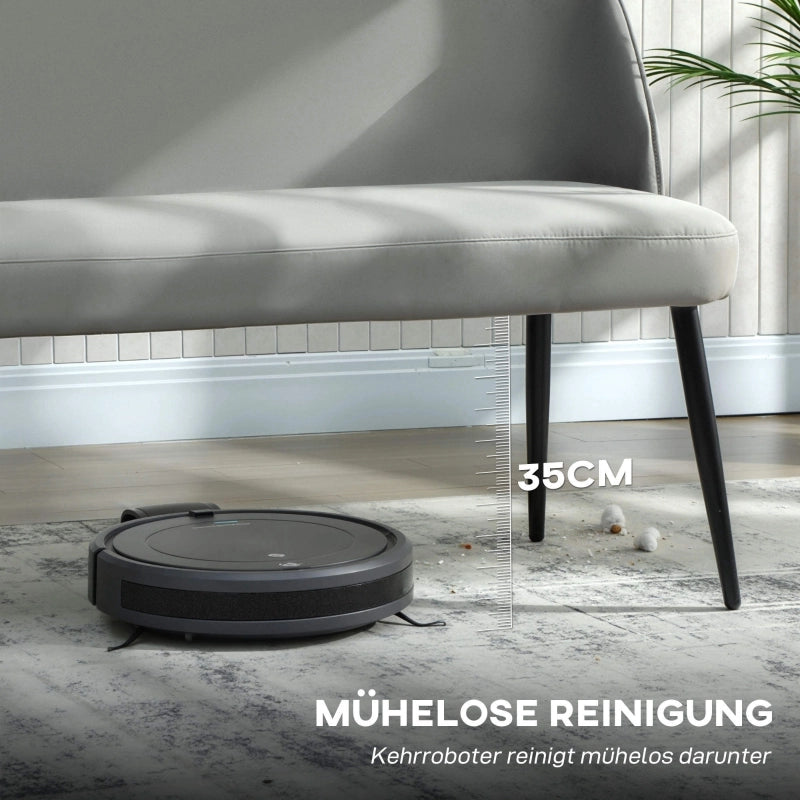 Divano a 2 posti moderno con schienale ergonomico, imbottitura spessa e struttura in metallo e legno, grigio