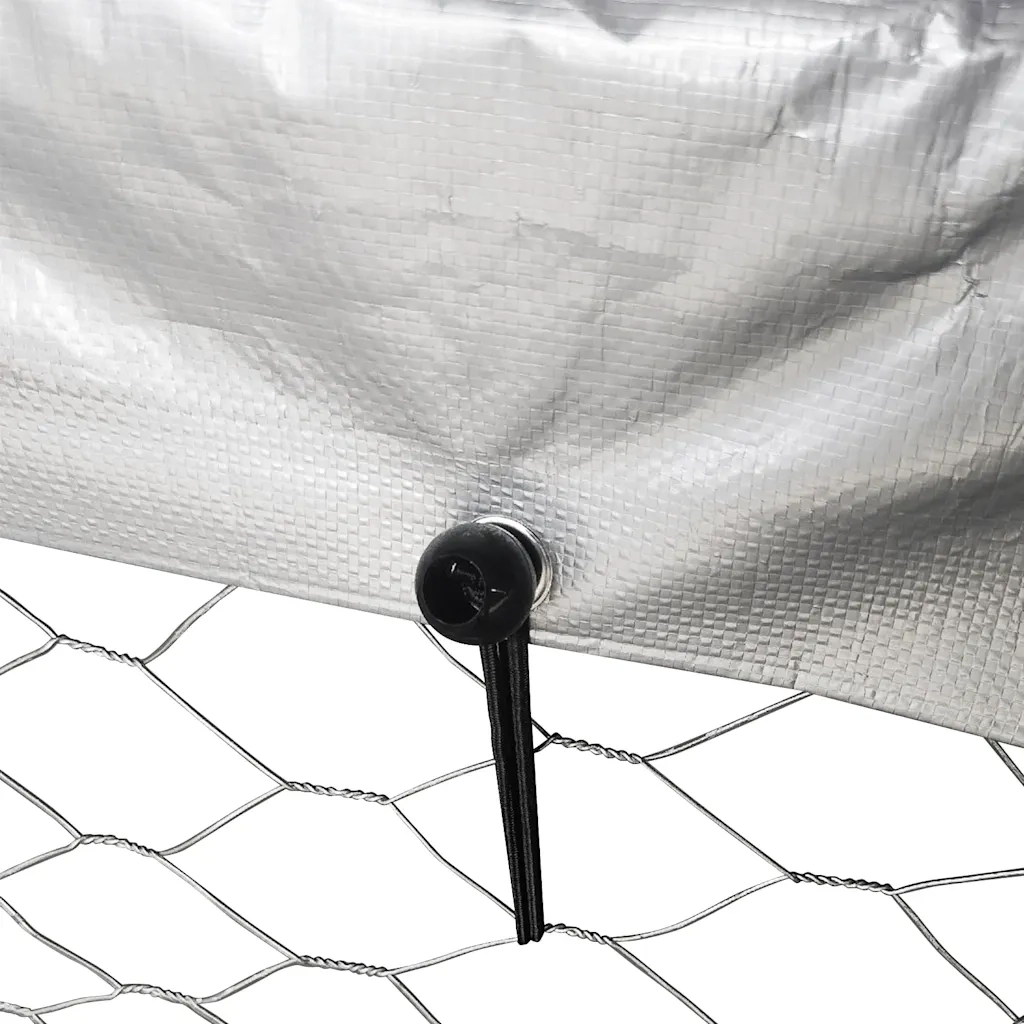 Gabbia per Cani da Esterno con Tetto 600x200x150 cm CFW2711436