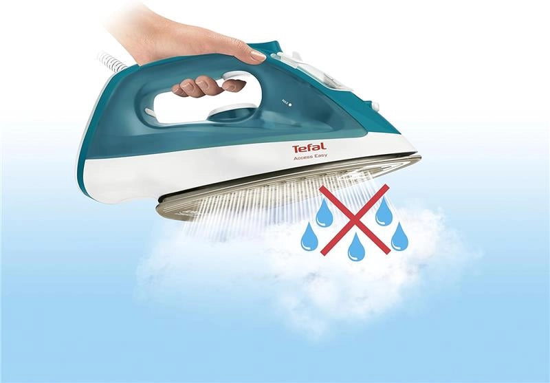 TEFAL FV1542 FERRO DA STIRO A VAPORE 2000W COLORE TURCHESE