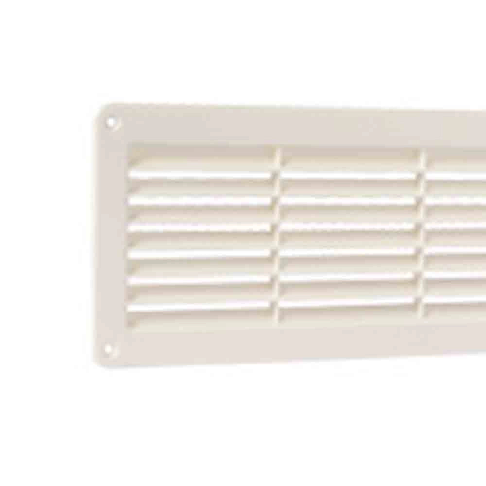 Griglia rettangolare dai incasso per porta da 370x123 mm