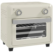 Mini Forno Friggitrice ad Aria 2 in 1 10 L 1000 W con Ventilazione 360°; 80-230°C e Timer 60 Min