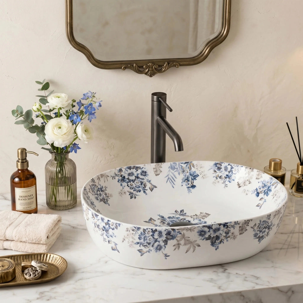 Lavabo Da Appoggio Rea Veronica Mat