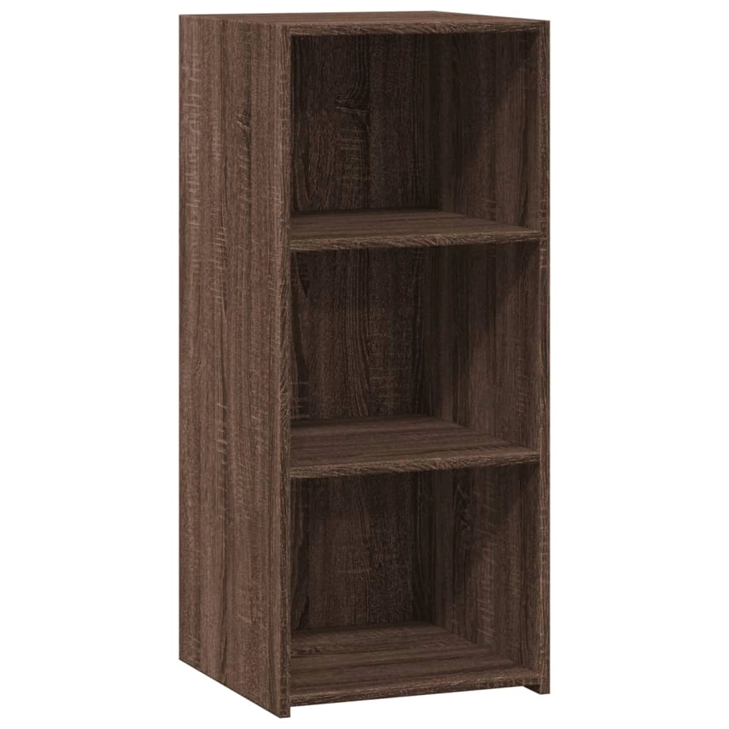 Credenza cassettiera armadio mobile contenitore organizer per cucina soggiorno salotto 40 x 41 x 93 cm legno ingegnerizzato marrone 02_0031257
