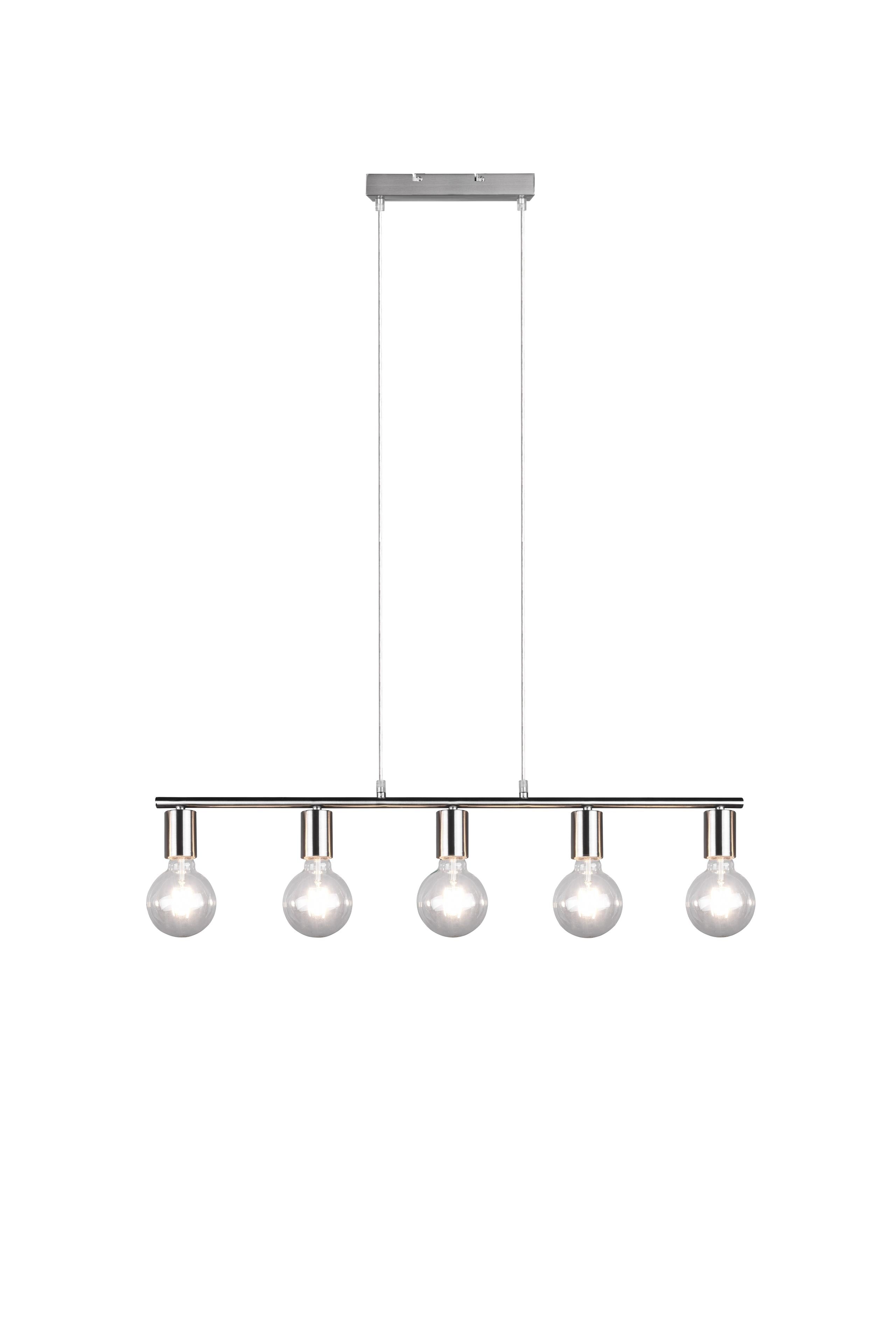 Lampada a Sospensione da Interno   in Metallo Nickel Opaco