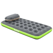 Bestway Materasso ad Aria Grigio e Verde 188 x 99 x 22 cm PVC 42035747