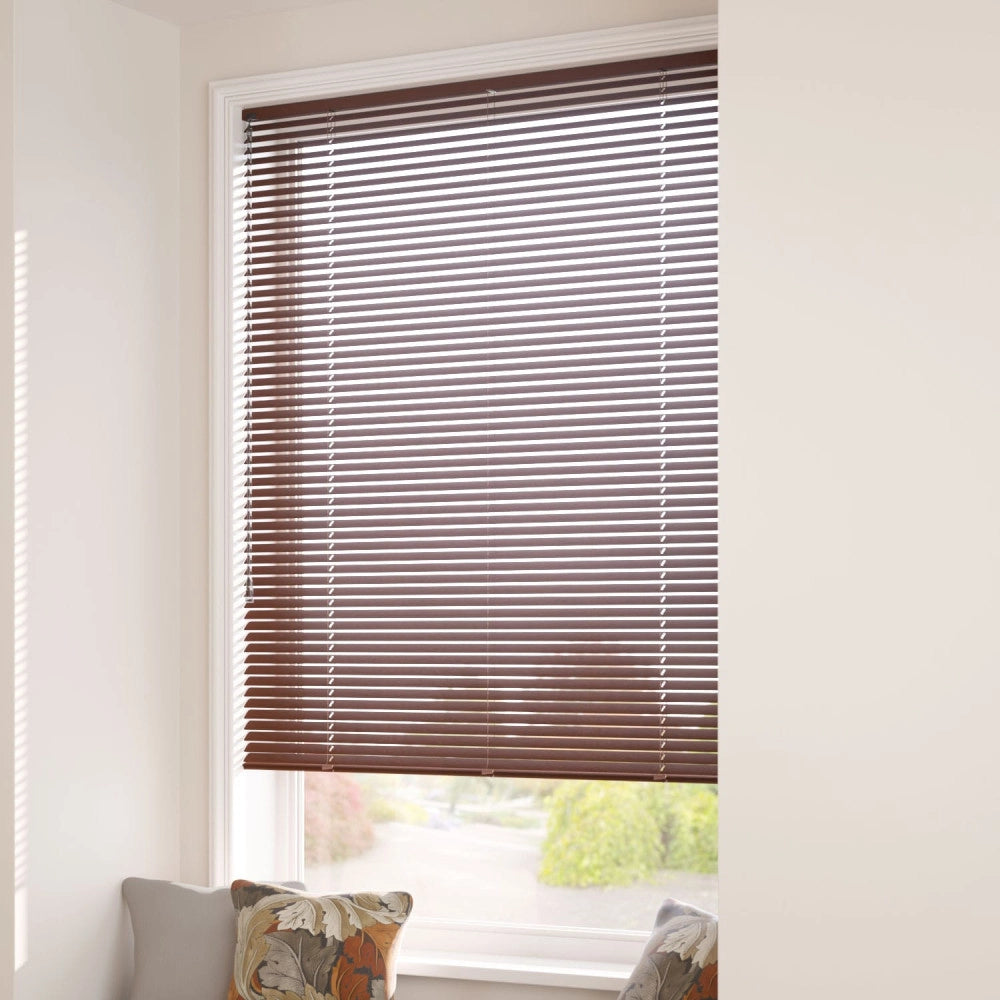 Trade Shop - Tenda Veneziana Marrone In Pvc 60x160cm Per Portafinestra Finestra Parasole Tpl56 325787 -