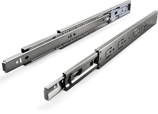 Guida del cavo 600MM Elementi di uscita pesanti con chiusura morbida Lopers completamente estensibili Guide del cavo 45 mm 2 pezzi