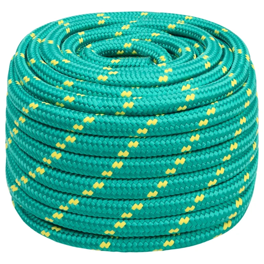 Corda Nautica Verde 20 mm 25 m in Polipropilene