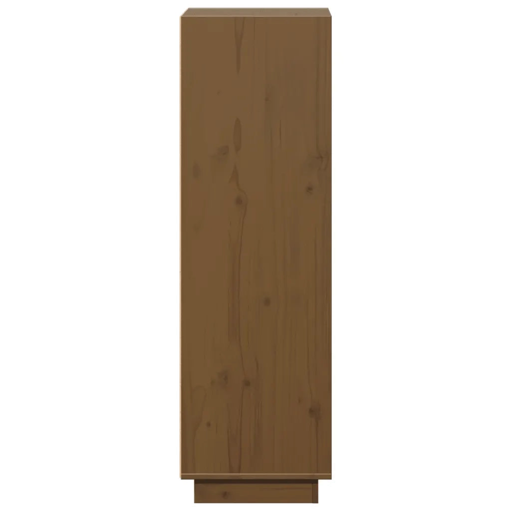Credenza Marrone Miele 37x34x110 cm in Legno Massello di Pino cod mxl 14863
