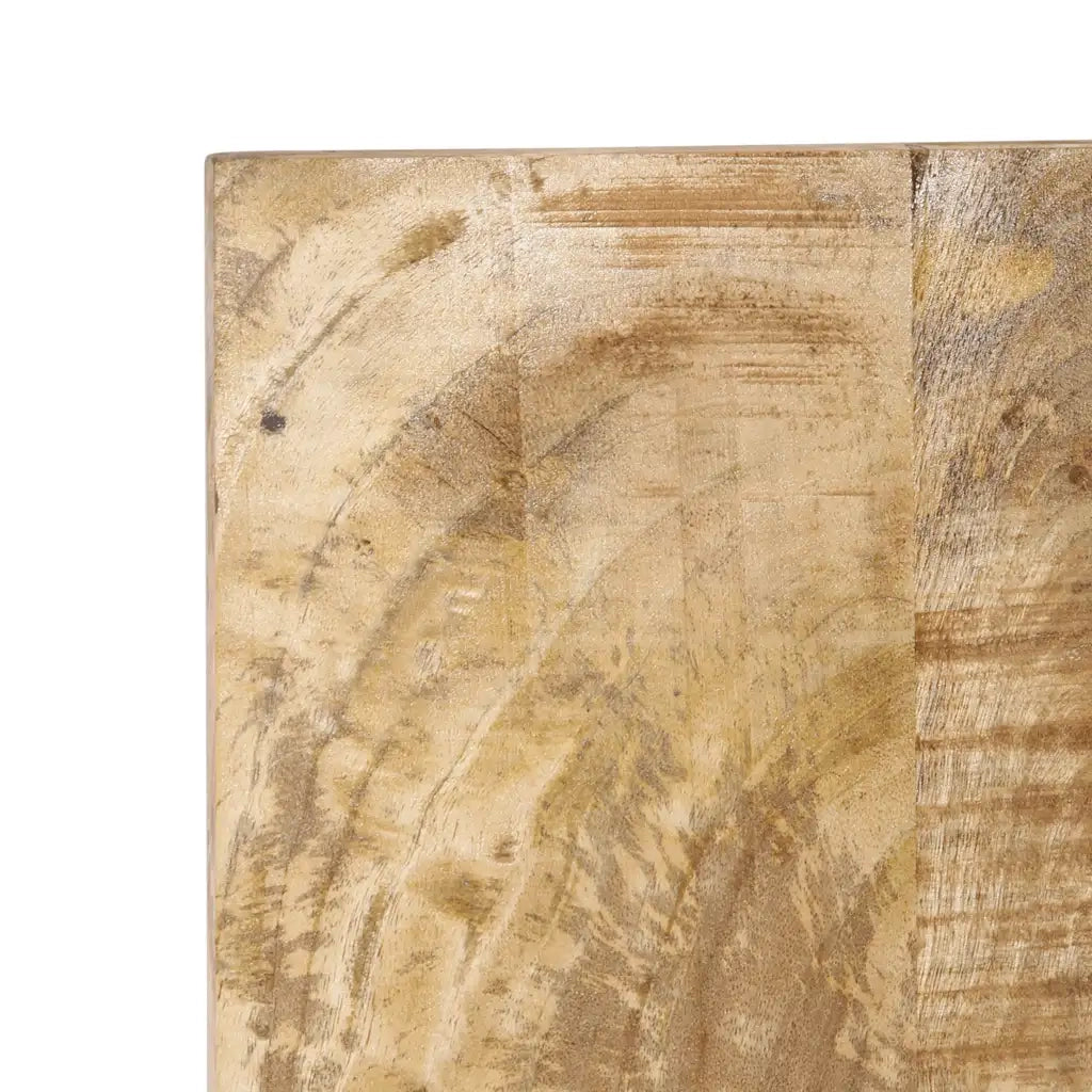 Testiera 180 cm in Legno Massello di Mango Grezzo 4017512