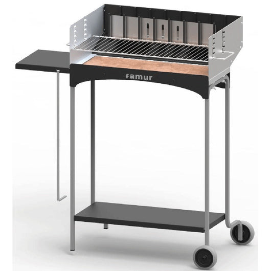 Barbecue a Legna e Carbonella Griglia cromata Famur BK 4