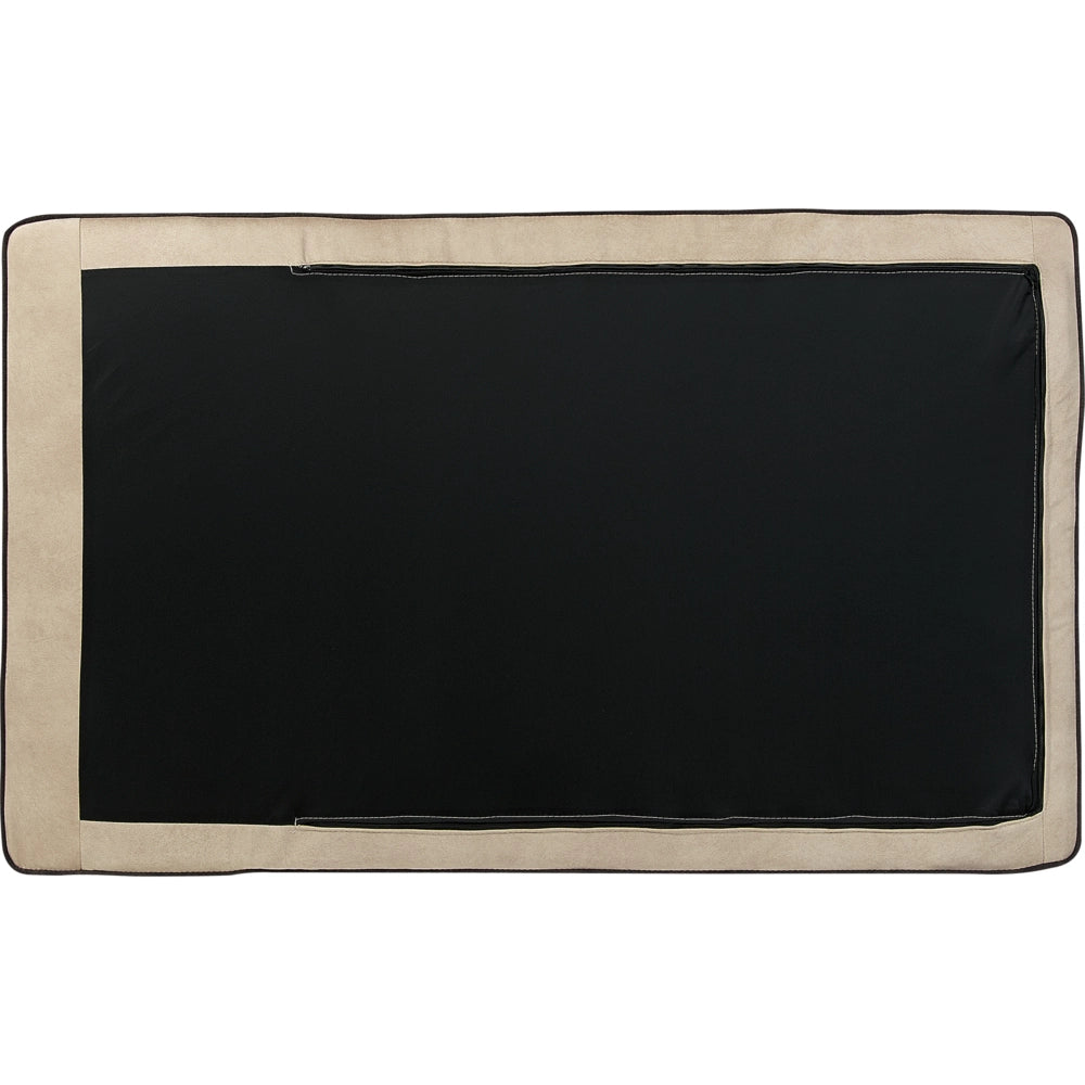 Divano 3 posti angolare regolabile lato destro in velluto beige stile moderno design classico