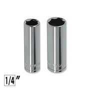 CHIAVE A BUSSOLA LUNGA ATTACCO 1/4" PROFILO ESAGONALE 10mm MUNDIAL