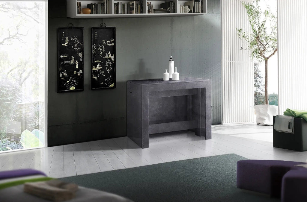Consolle in legno Pratika L 90 x H 77 cm x P 90