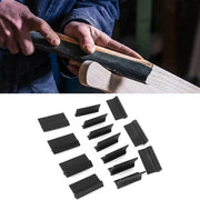 Set di abrasivi a forma di cono 14 pezzi - Blocco abrasivo - Attrezzo per lavorazione del legno - Striscia di abrasione flessibile - Adatto per prodotti in pelle - Materiali di alta qualità - Strisce di abrasione
