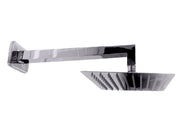 Kit set Doccia Braccio Doccia Cm 30 Con Soffione Doccia Quadrato 20 X 20