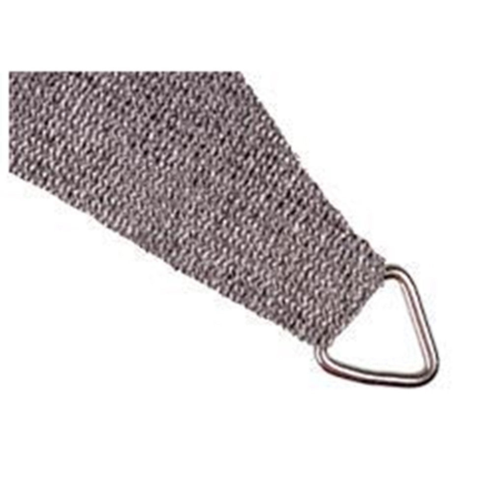 Trade Shop - Tenda Vela Ombreggiante Parasole Da Esterno Terrazze Giardino Triangolare 4 X 4 X 4 Mt -