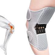 Stabilizzatore ginocchiere ergonomico monoblocco con supporto rigido per gomito, stabilizzatore ginocchiere regolabile, booster protettivo con molla robusta, adatto a uomini e donne.