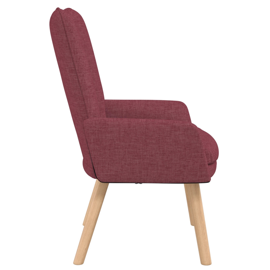 Poltrona Relaxante  Rosso Vino Tessuto