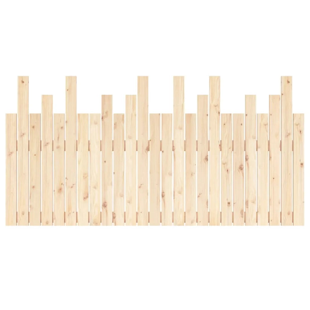 Testiera | Testata da Parete 159,5x3x80 cm in Legno Massello di Pino
